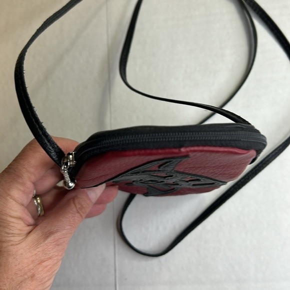 SPIRT OF THE WILD GENUINE SOFT LEATHER KILLER WHALE PURSE NATIVE AMERICAN - Picture 6 of 12